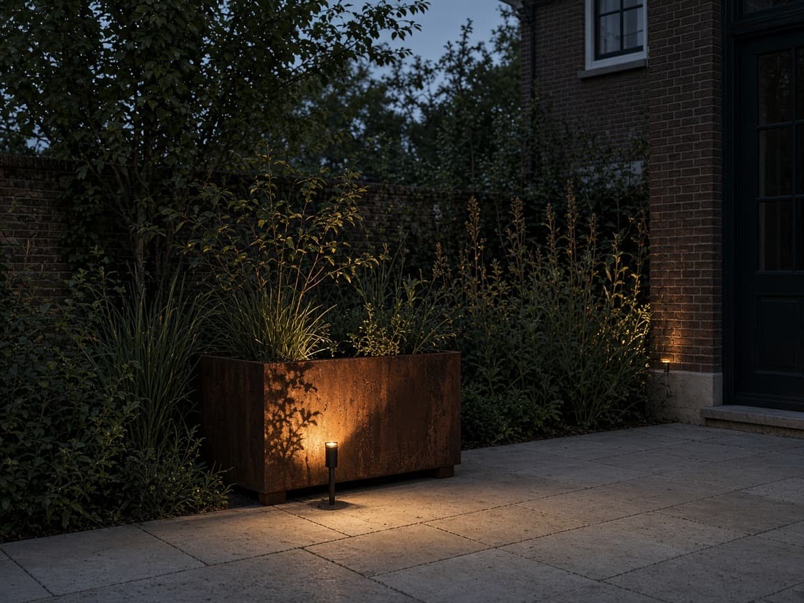 Modern city garden, photograph 4