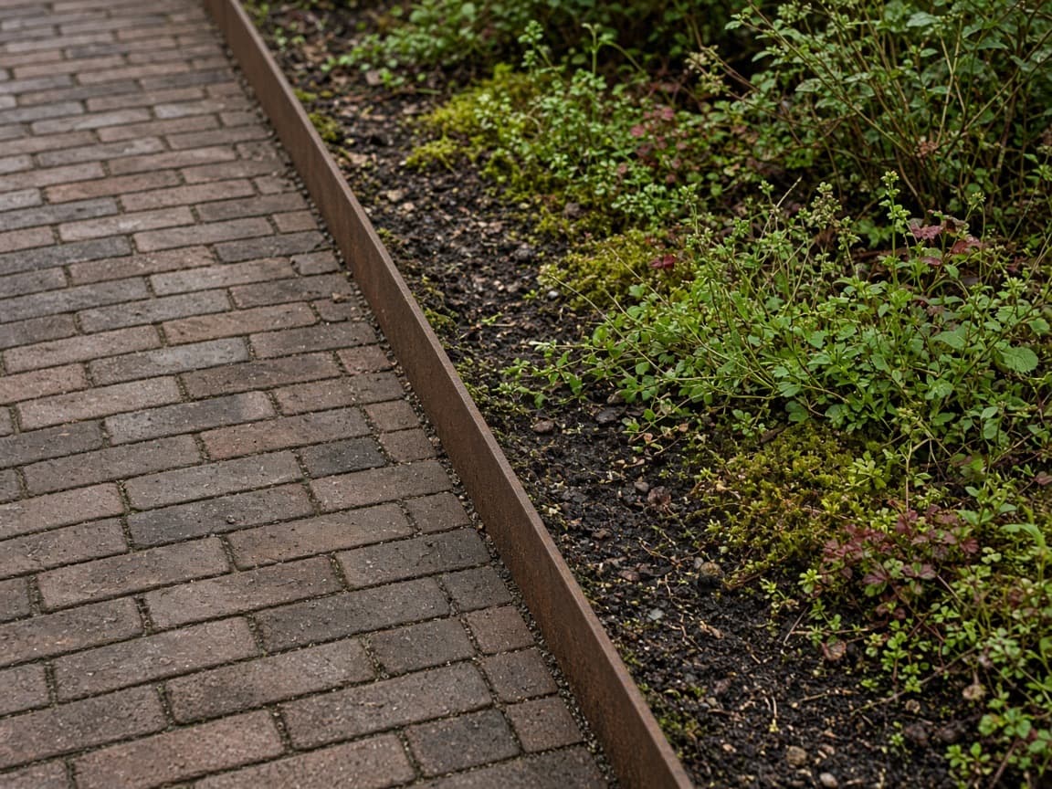 Modern city garden, detail